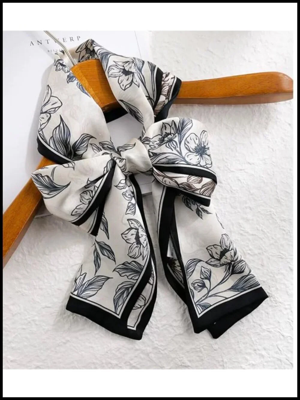 100% Silk Long Oblong Scarf Shawl Hair Wrap Gift